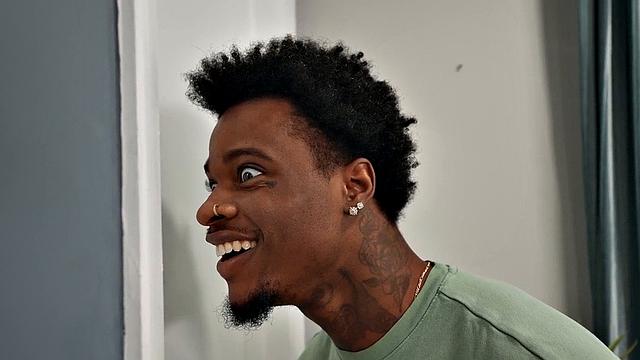 Big booty babe banged by BBC after shower