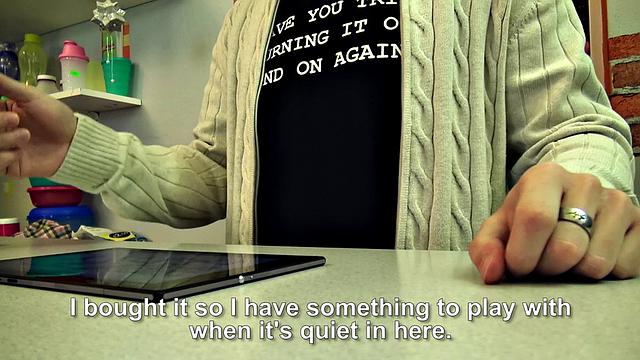 Blonde bombshell in changing room rides dick while giving a handjob