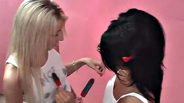 Naughty teens teasing us