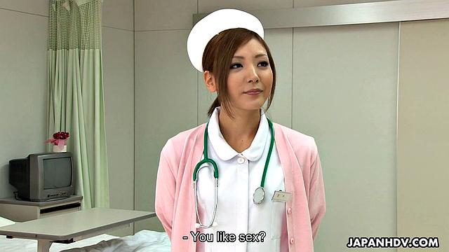 Nurse got fucked hard at work until she orgasmed