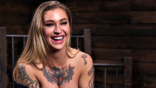 Ballgagged BDSM sub can't handle pussy gasm anymore