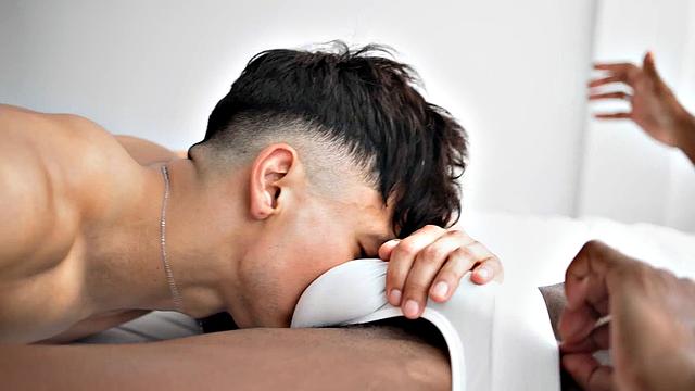 BBC athletic jocks rimming before assfucking Latino BF