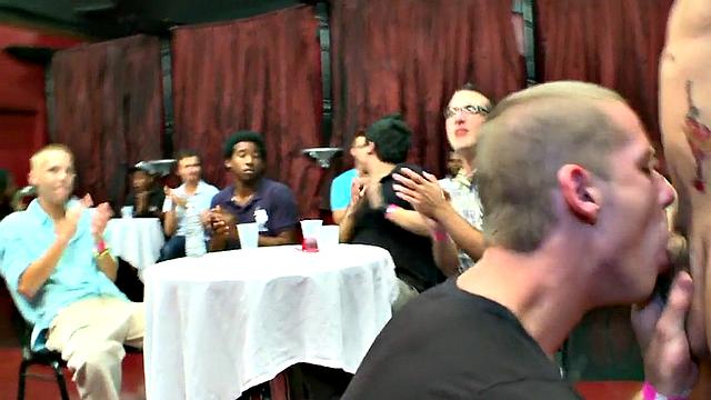 Real public barebacking