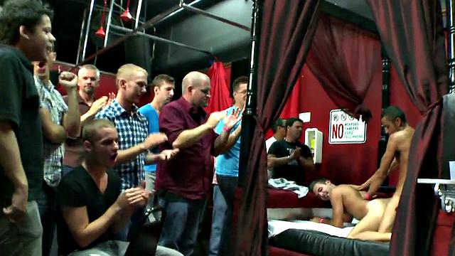 Real public barebacking