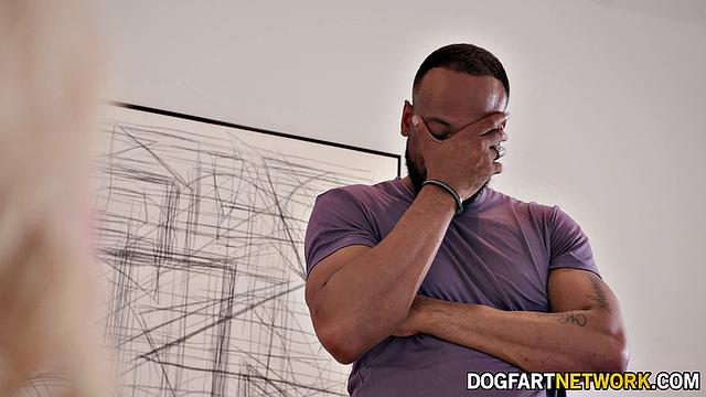 Slutty Blonde Squatter Anal Rammed By Married BBC - Emma Rosie - Dogfart