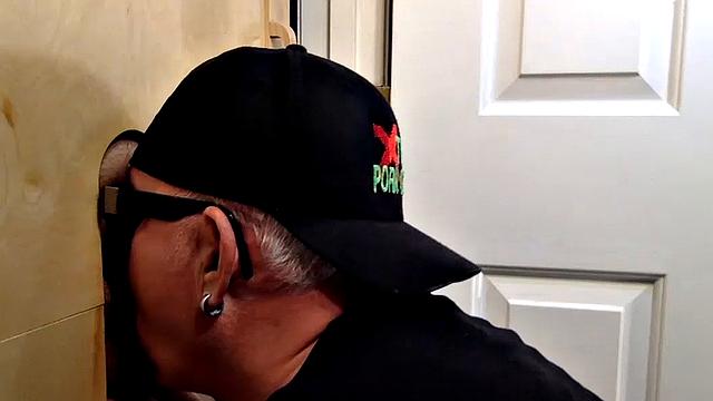 Monday Gloryhole Blowjob Session