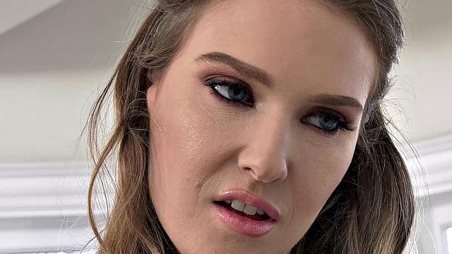 Blonde Masseuse Ashley Lane Is in the Mood for Isiah Maxwell's Big Black Cock