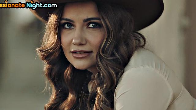 Western cowboy threesome