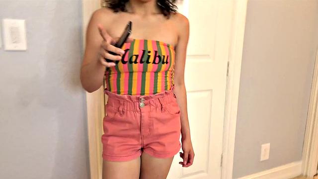 I want your dick too, stepbro. Not just her!