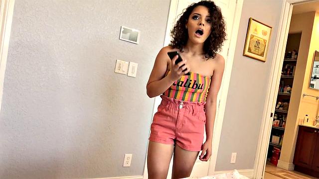 I want your dick too, stepbro. Not just her!