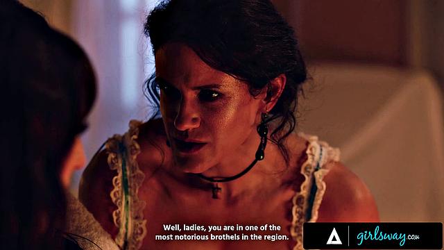 GIRLSWAY - Goth Babe Lana Smalls & Big Tits Bestie August Skye Summon Sex Spirit Penny Barber