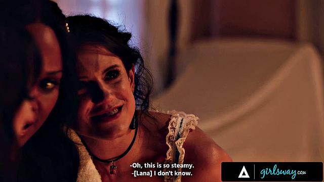 GIRLSWAY - Goth Babe Lana Smalls & Big Tits Bestie August Skye Summon Sex Spirit Penny Barber