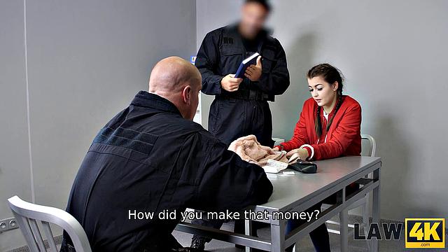 LAW4k. Having hot sex in security can help chick break free