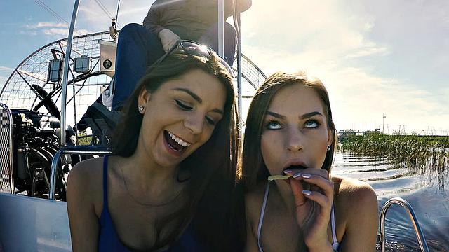 Sydney Cole with Olivia Lua