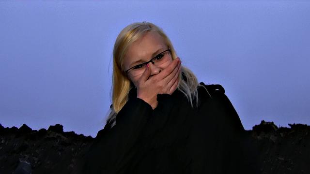 Curvy Blonde Takes All Of Stranger's Deep Inside Her Pussy