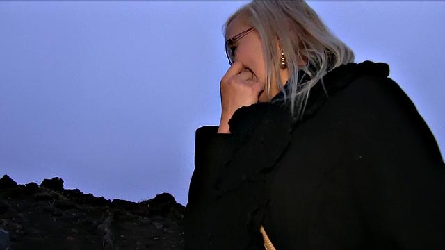 Curvy Blonde Takes All Of Stranger's Deep Inside Her Pussy