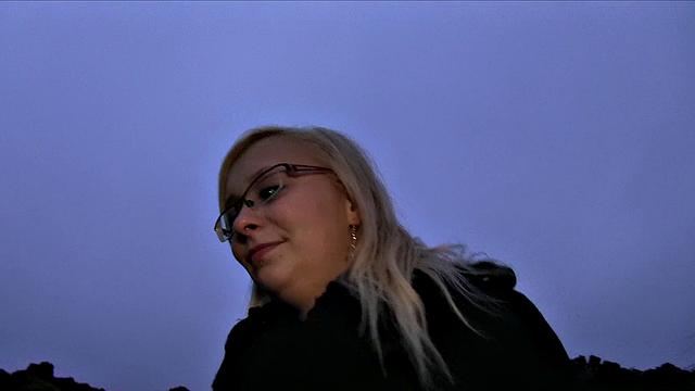 Curvy Blonde Takes All Of Stranger's Deep Inside Her Pussy