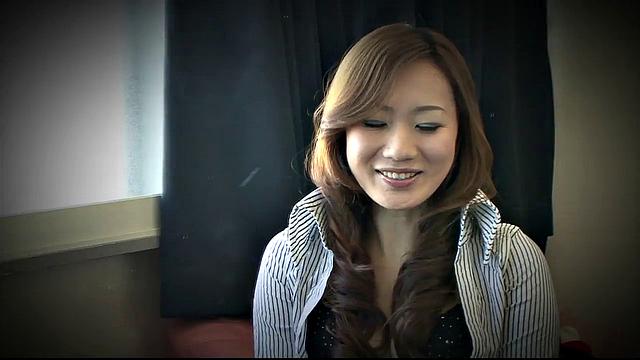 Gorgeous brunette sucking a hard cock and fucked