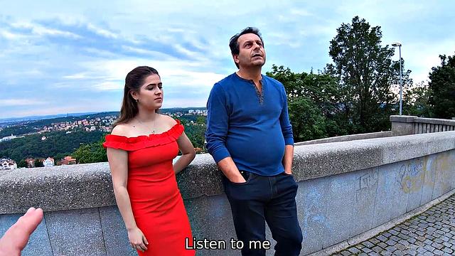 HUNT4K. After anger, man permits rich stranger to fuck his daughter