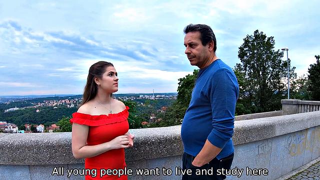 HUNT4K. After anger, man permits rich stranger to fuck his daughter