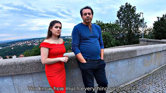 HUNT4K. After anger, man permits rich stranger to fuck his daughter