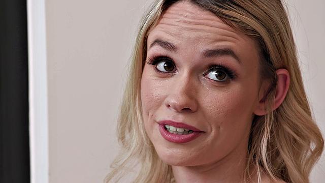 Petite Saleswoman Fucked & Facialed By BBC - Khloe Kingsley