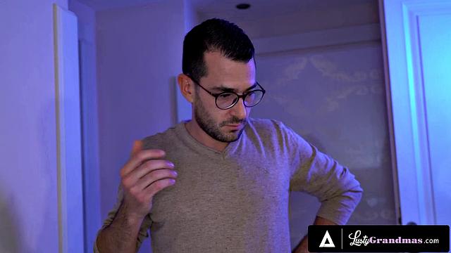 LUSTY GRANDMAS - Sexy Granny Fucks With Panty Thief Who Wanted To Sniff Her