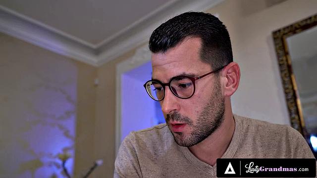 LUSTY GRANDMAS - Sexy Granny Fucks With Panty Thief Who Wanted To Sniff Her