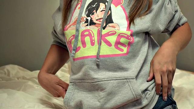 Seduced 21yo babe fucked by huge dick in wet pussy