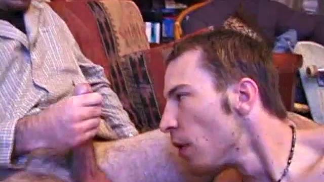 Sweet and young Tag is back and joined by Kent Stryker. Kent doesn't waste any time on his friend's hard dick, sucking on it like a piece of candy.