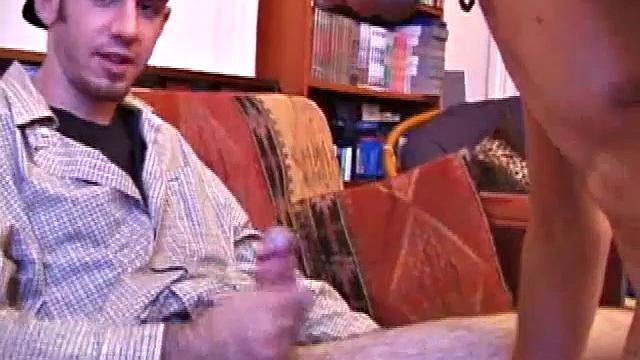 Sweet and young Tag is back and joined by Kent Stryker. Kent doesn't waste any time on his friend's hard dick, sucking on it like a piece of candy.