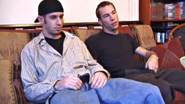 Sweet and young Tag is back and joined by Kent Stryker. Kent doesn't waste any time on his friend's hard dick, sucking on it like a piece of candy.