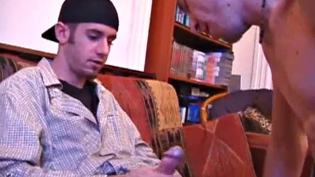 Sweet and young Tag is back and joined by Kent Stryker. Kent doesn't waste any time on his friend's hard dick, sucking on it like a piece of candy.