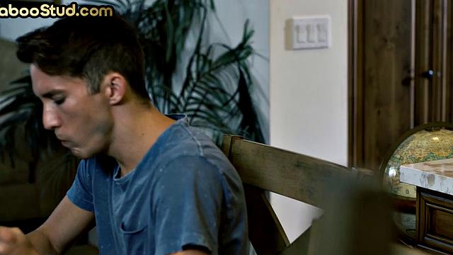 Hairy DILF assdrilling beau as wife is away