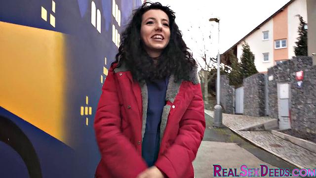 21yo picked up babe doggystyled in POV