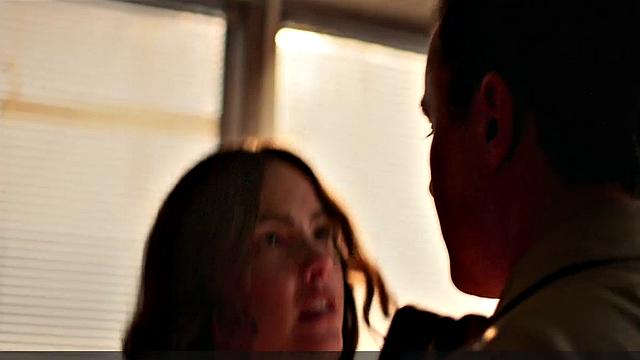 Kinky celebrity Crystal Reed strips down and shows off her naked butt