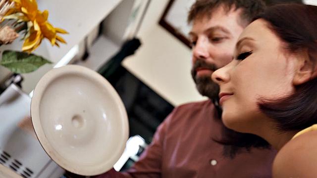 Squirting loving 21yo babe with BF's mate