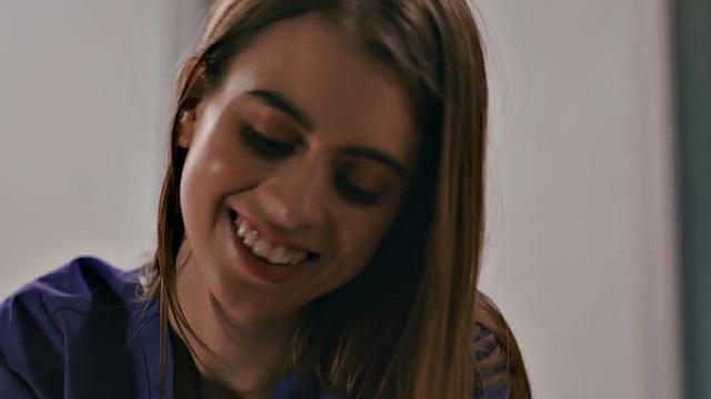 Gorgeous masseuse babe scissoring