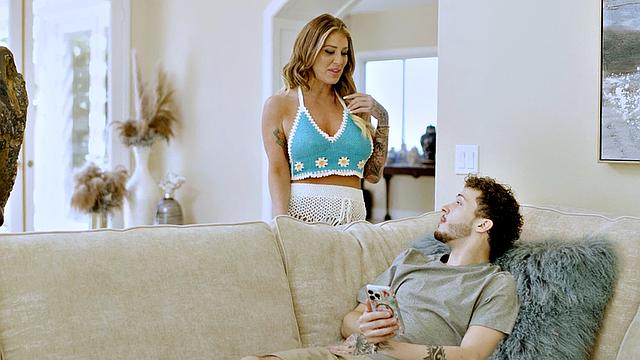 Busty cheating MILF pounded by her lover