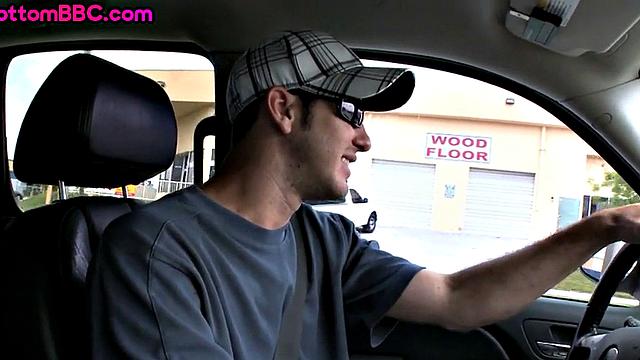 Black thug picked up and banged by white at home