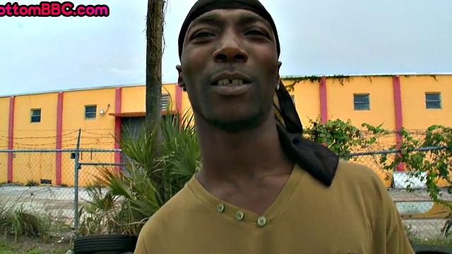 Paroled black straight riding white cock