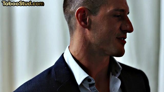 Handsome jock pounded anally by his lover