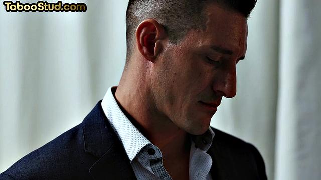 Handsome jock pounded anally by his lover