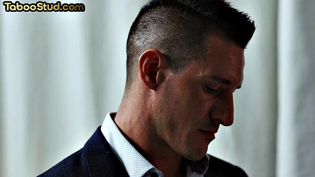 Handsome jock pounded anally by his lover