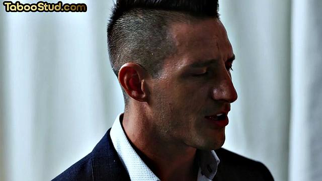 Handsome jock pounded anally by his lover