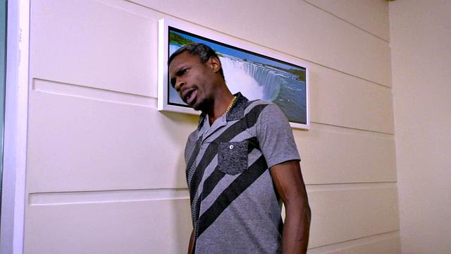 Seductive Blonde Shemale Bella Atrix Fucked Up the Ass by a Black Dude