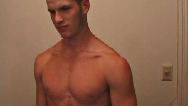 Kyler has been waiting for his big debut. A hot mid-westerner, the young man works construction and skates at the job site in the evenings. After working all day long and boarding, Kyler needs to unwind with a little personal time.