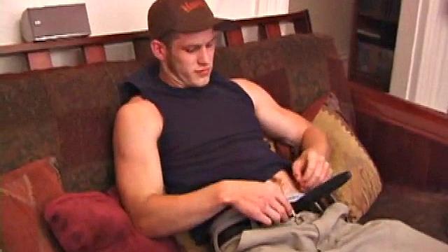 Kyler has been waiting for his big debut. A hot mid-westerner, the young man works construction and skates at the job site in the evenings. After working all day long and boarding, Kyler needs to unwind with a little personal time.