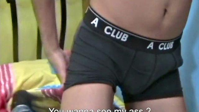 Spanish skinny Latino twink rides BF cock and films