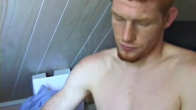 Tristan watches a porn video, while playing with himself, and we enjoy some close-ups of his pleasure